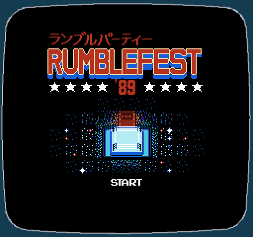 Rumblefest '89 Start Screen